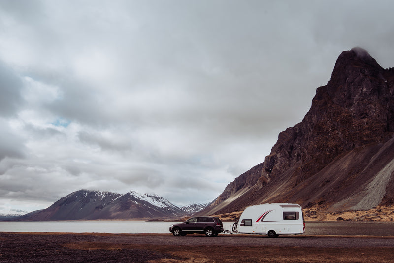 bandenspanning van een caravan