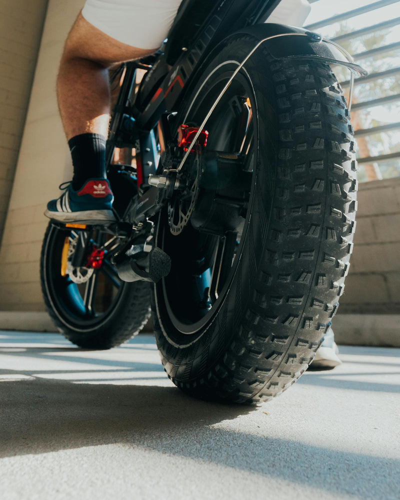 bandenspanning van een fatbike