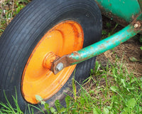 band kruiwagen oppompen