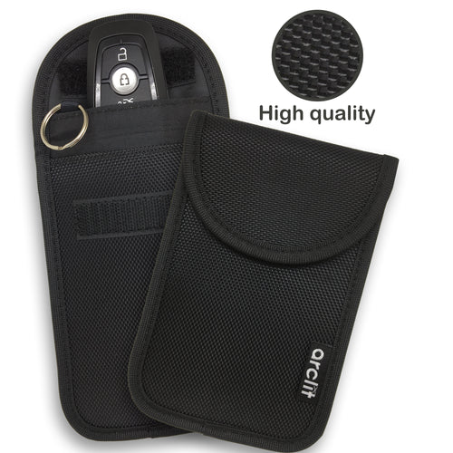 Arclit Autoschlüssel RFID Diebstahlschutz Schutzhülle (M) 2x