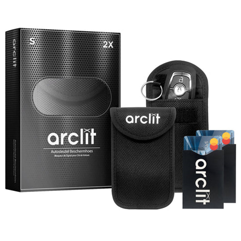 Arclit Autosleutel RFID Anti-Diefstal Beschermhoes (S) 2x