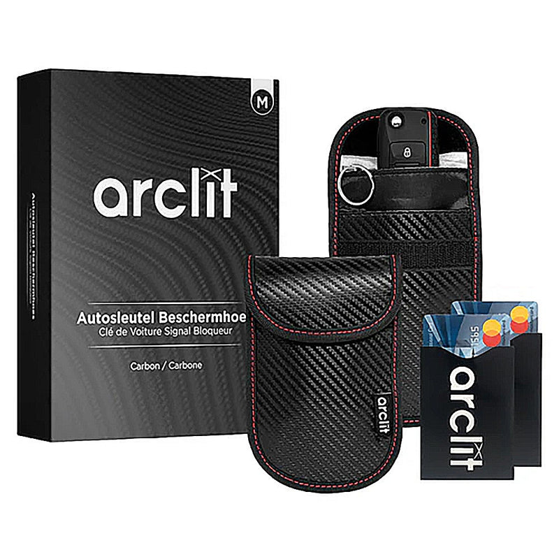 Arclit Autosleutel RFID Anti-Diefstal Beschermhoes (M) 2x