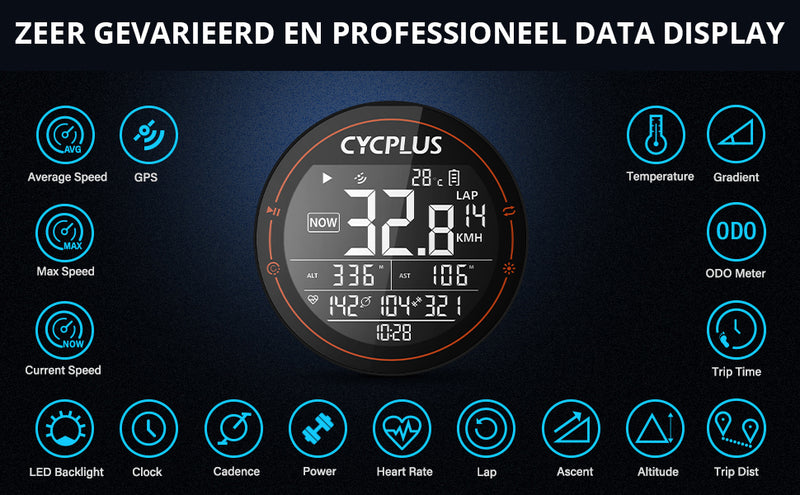cycplus fahrradcomputer gps Cycplus M2 Fahrradcomputer – kompakt