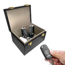 Autoschlüssel RFID Anti-Diebstahl-Schutzbox Leder, inkl. 2x Schutzhülle