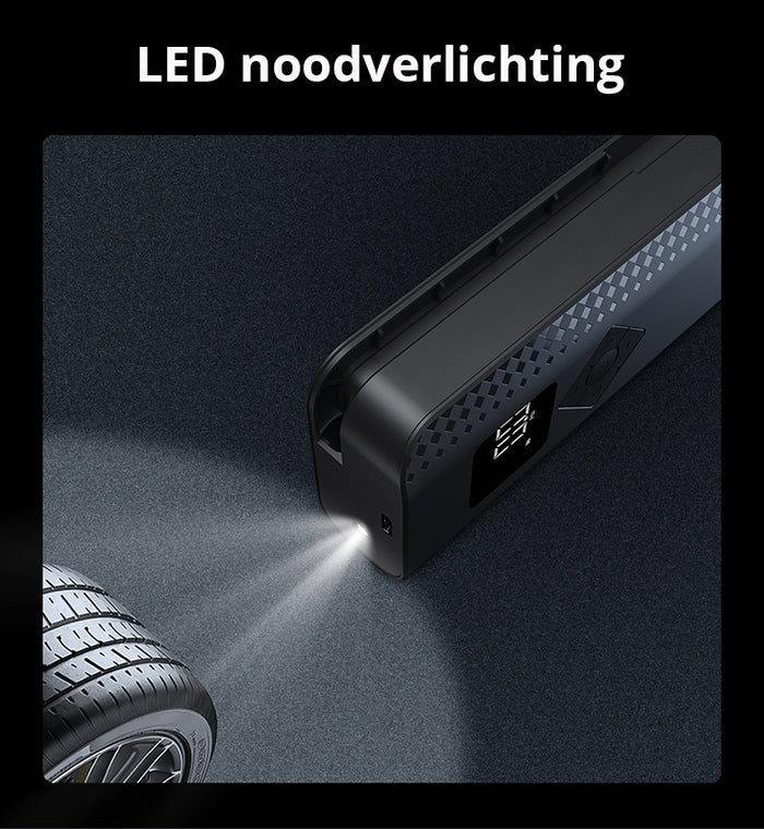 CYCPLUS I50 PSI Elektrische compressor, draagbare fietspomp, mini-bandenpomp met digitaal lcd-ledlicht, voor alle fietsen CYCPLUS I50 PSI Elektrische compressor, draagbare fietspomp, mini-bandenpomp met digitaal lcd-ledlicht, voor alle fietsen